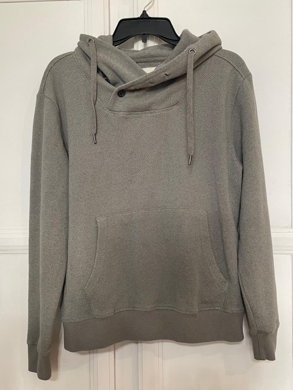 Civil Society Textured Hoodie‎ Pullover Taupe Mens Size M